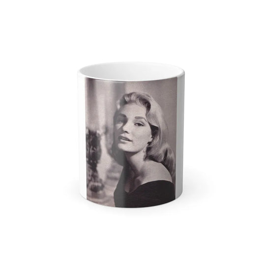 Yvette Mimieux #89 (Vintage Female Icons) Color Changing Mug 11oz-11oz-Go Mug Yourself