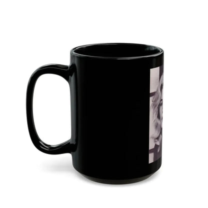 Yvette Mimieux #90 (Vintage Female Icon) Black Coffee Mug - Go Mug Yourself