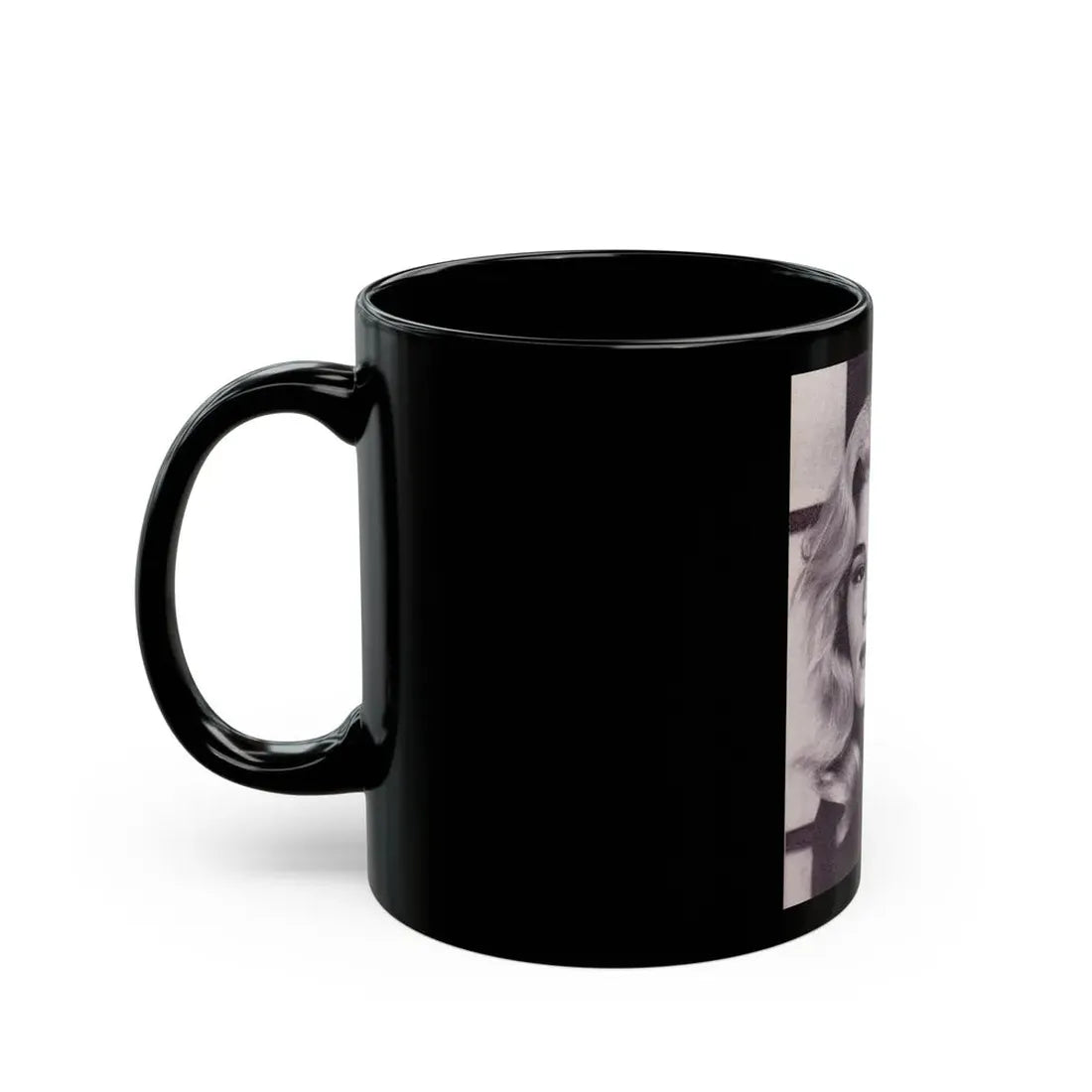 Yvette Mimieux #90 (Vintage Female Icon) Black Coffee Mug - Go Mug Yourself