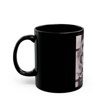 Yvette Mimieux #90 (Vintage Female Icon) Black Coffee Mug - Go Mug Yourself