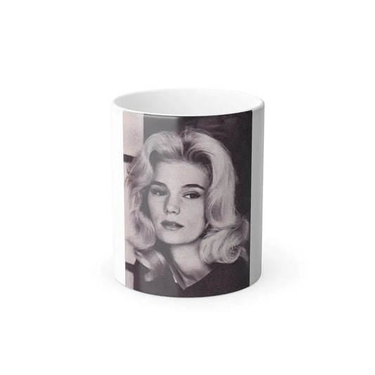 Yvette Mimieux #90 (Vintage Female Icon) Color Changing Mug 11oz 11oz - Go Mug Yourself