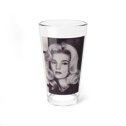 Yvette Mimieux #90 (Vintage Female Icon) Pint Glass 16oz 16oz - Go Mug Yourself