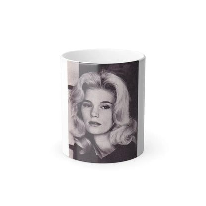 Yvette Mimieux #90 (Vintage Female Icons) Color Changing Mug 11oz-11oz-Go Mug Yourself