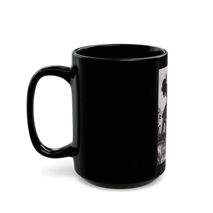 Yvette Mimieux #92 (Vintage Female Icon) Black Coffee Mug - Go Mug Yourself