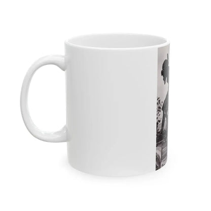 Yvette Mimieux #92 (Vintage Female Icon) White Coffee Mug - Go Mug Yourself