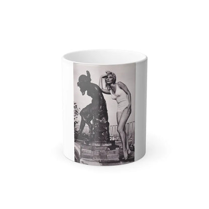 Yvette Mimieux #92 (Vintage Female Icons) Color Changing Mug 11oz-11oz-Go Mug Yourself