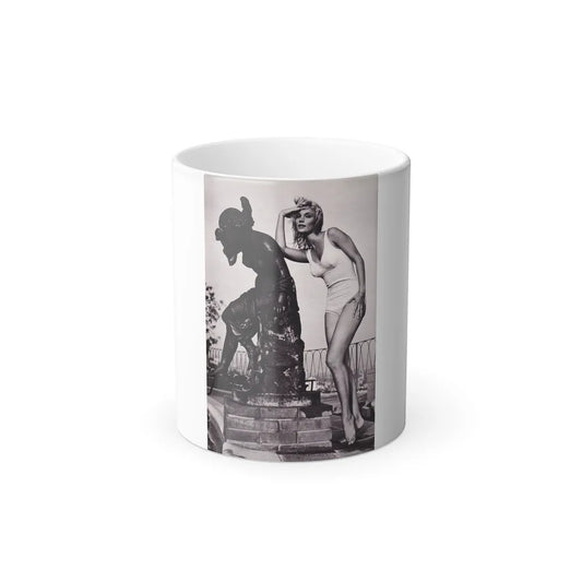 Yvette Mimieux #92 (Vintage Female Icons) Color Changing Mug 11oz-11oz-Go Mug Yourself