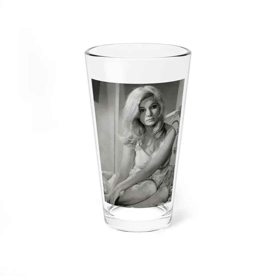 Yvette Mimieux #93 (Vintage Female Icon) Pint Glass 16oz 16oz - Go Mug Yourself