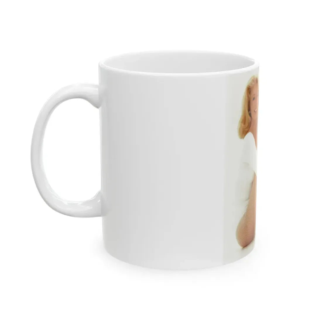 Yvette Mimieux #94 (Vintage Female Icon) White Coffee Mug - Go Mug Yourself