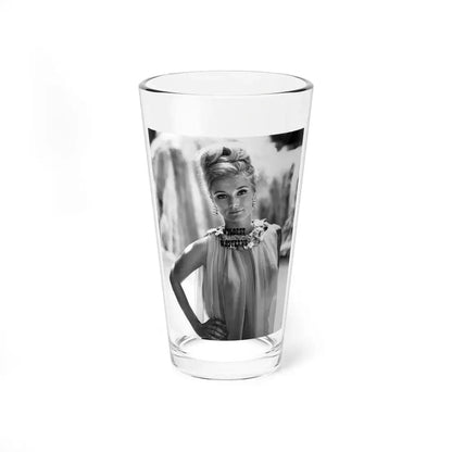 Yvette Mimieux #96 (Vintage Female Icon) Pint Glass 16oz 16oz - Go Mug Yourself