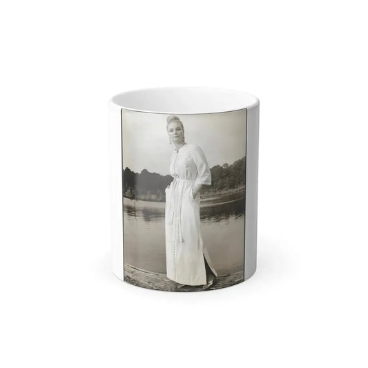 Yvette Mimieux #97 (Vintage Female Icon) Color Changing Mug 11oz 11oz - Go Mug Yourself