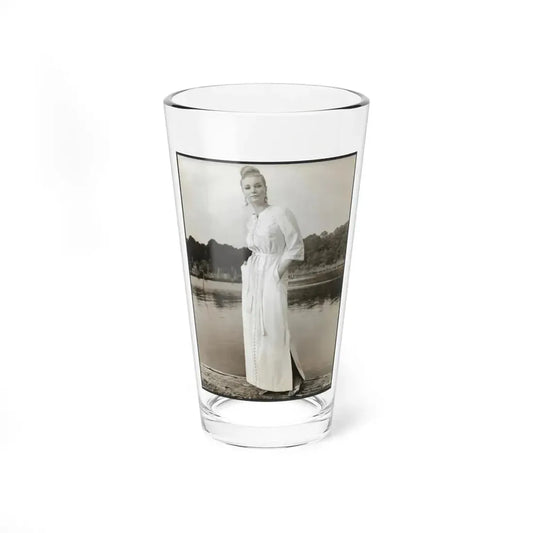 Yvette Mimieux #97 (Vintage Female Icon) Pint Glass 16oz 16oz - Go Mug Yourself