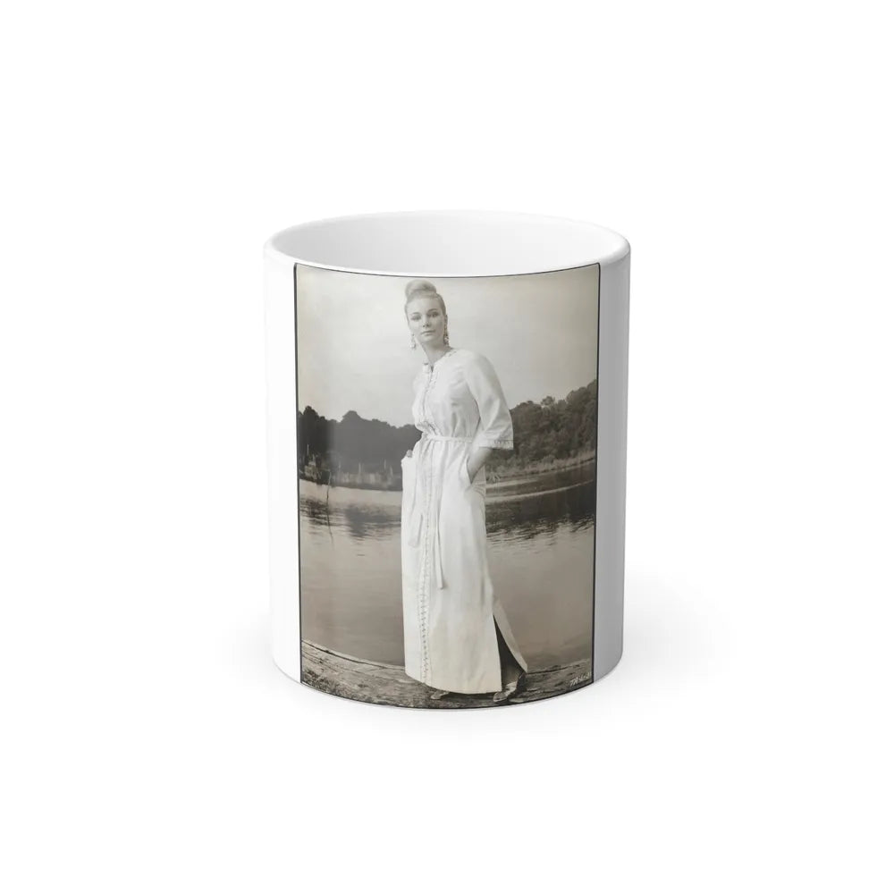 Yvette Mimieux #97 (Vintage Female Icons) Color Changing Mug 11oz-11oz-Go Mug Yourself