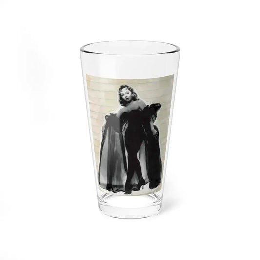Yvette Vickers #01 (Vintage Female Icon) Pint Glass 16oz 16oz - Go Mug Yourself