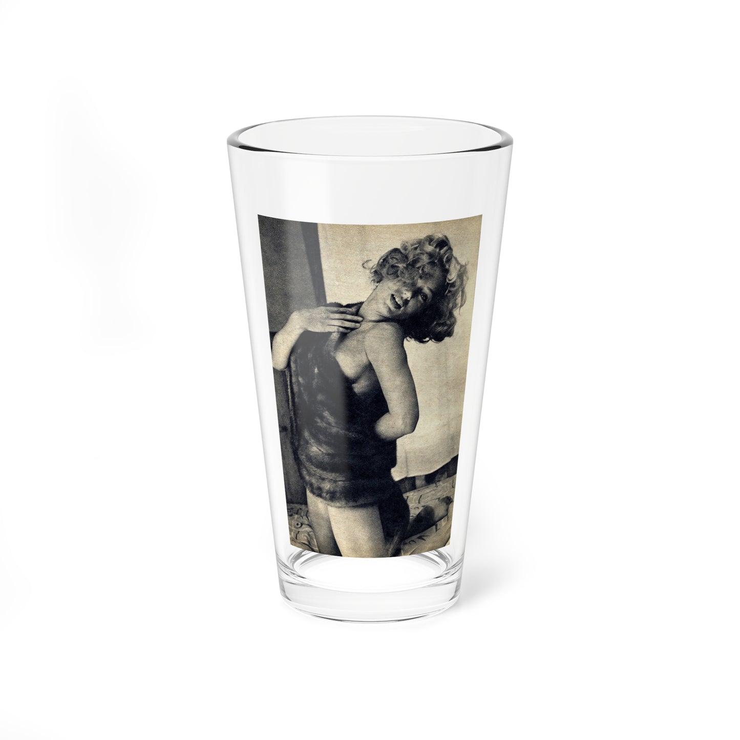 Yvette Vickers #101 (Vintage Female Icon) Pint Glass 16oz-16oz-Go Mug Yourself