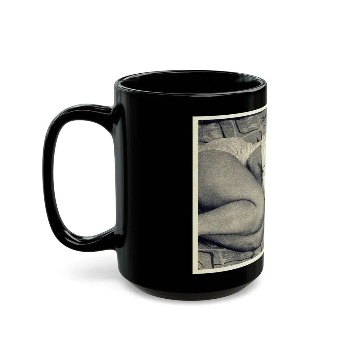 Yvette Vickers #102 (Vintage Female Icon) Black Coffee Mug - Go Mug Yourself