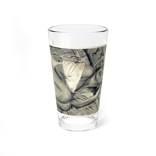 Yvette Vickers #102 (Vintage Female Icon) Pint Glass 16oz 16oz - Go Mug Yourself