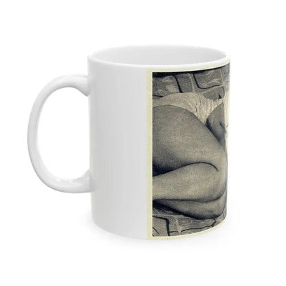 Yvette Vickers #102 (Vintage Female Icon) White Coffee Mug - Go Mug Yourself