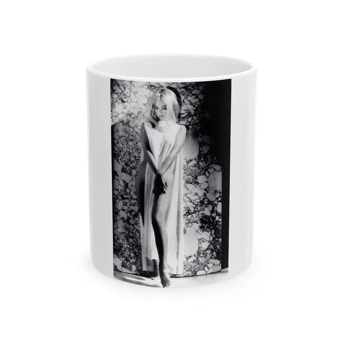 Yvette Vickers #110 (Vintage Female Icon) White Coffee Mug 11oz - Go Mug Yourself