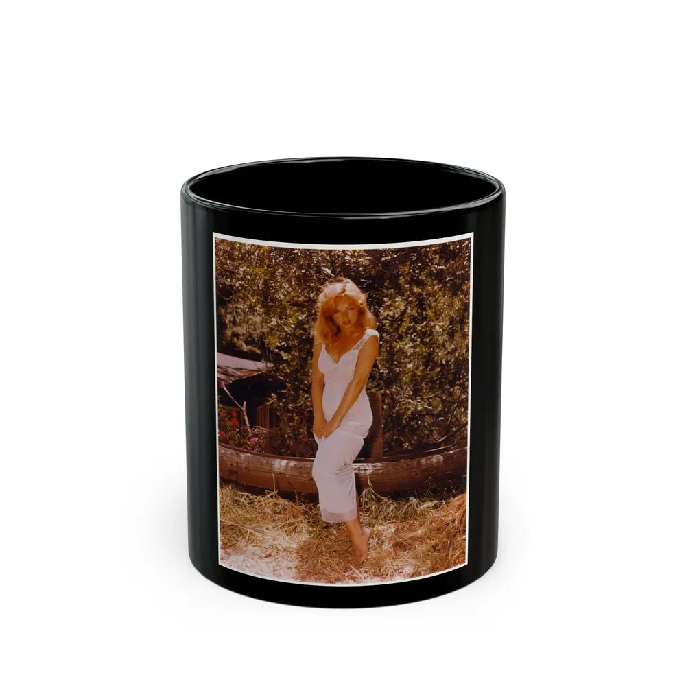 Yvette Vickers #112 (Vintage Female Icon) Black Coffee Mug-11oz-Go Mug Yourself