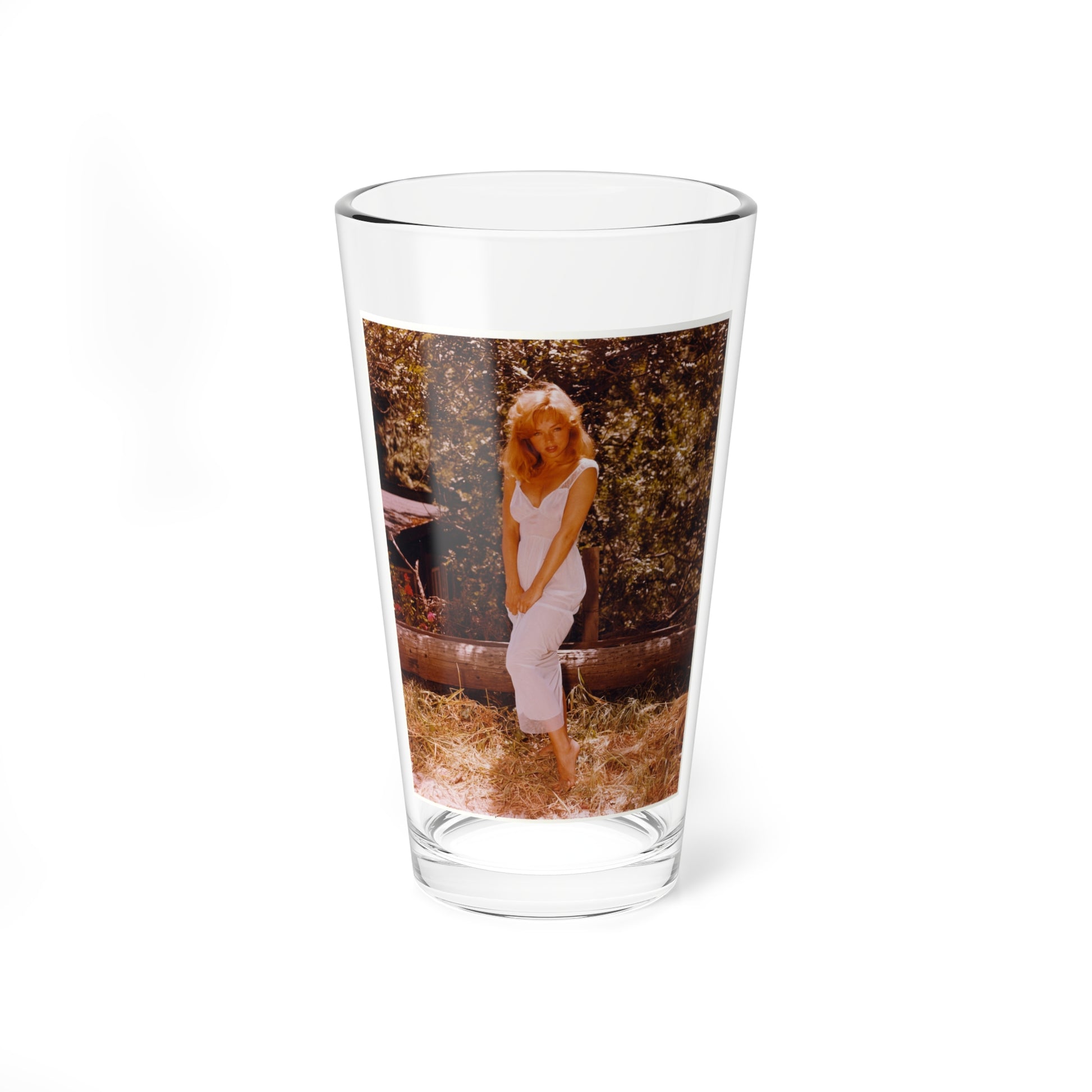 Yvette Vickers #112 (Vintage Female Icon) Pint Glass 16oz-16oz-Go Mug Yourself