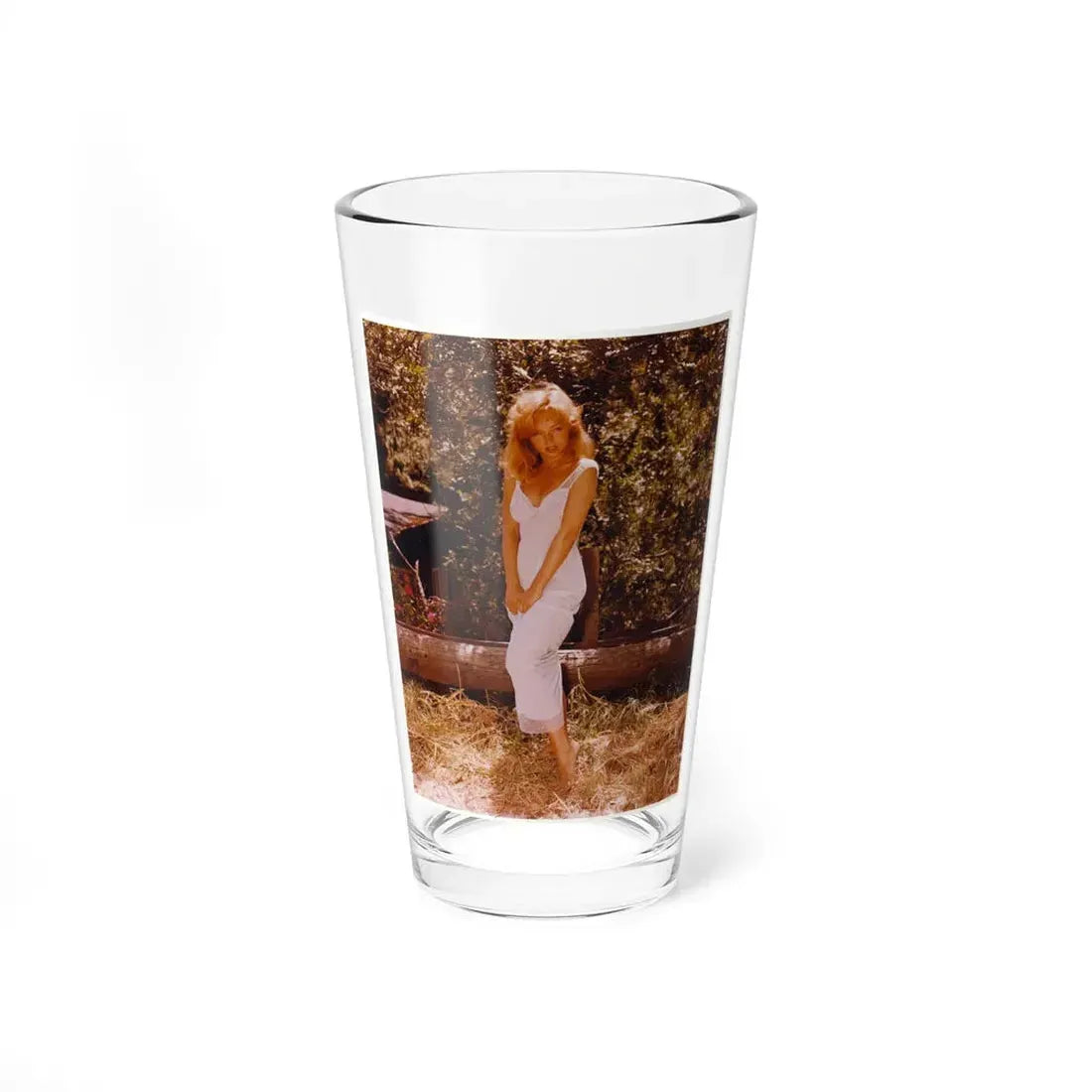 Yvette Vickers #112 (Vintage Female Icon) Pint Glass 16oz 16oz - Go Mug Yourself