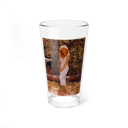 Yvette Vickers #112 (Vintage Female Icon) Pint Glass 16oz 16oz - Go Mug Yourself