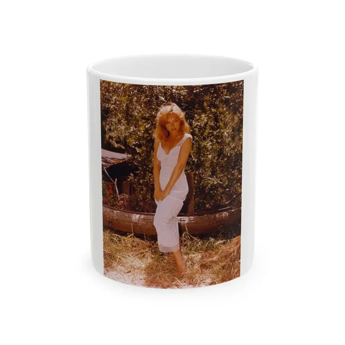 Yvette Vickers #112 (Vintage Female Icon) White Coffee Mug 11oz - Go Mug Yourself