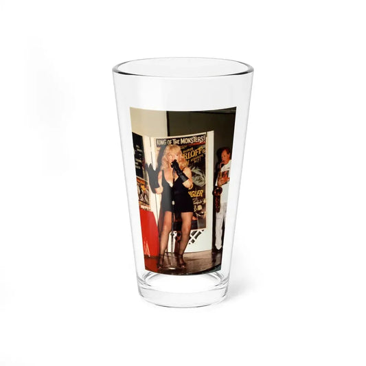Yvette Vickers #113 (Vintage Female Icon) Pint Glass 16oz 16oz - Go Mug Yourself