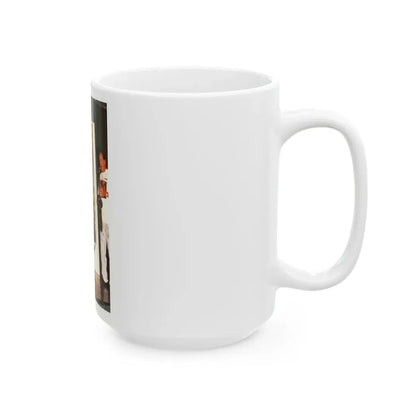 Yvette Vickers #113 (Vintage Female Icon) White Coffee Mug - Go Mug Yourself