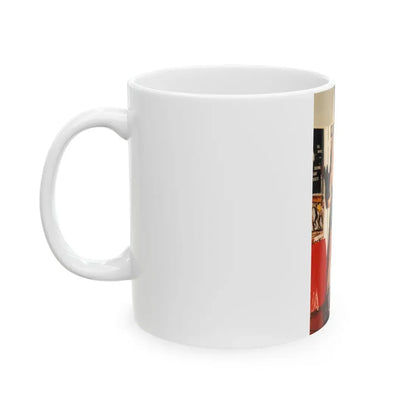 Yvette Vickers #113 (Vintage Female Icon) White Coffee Mug - Go Mug Yourself