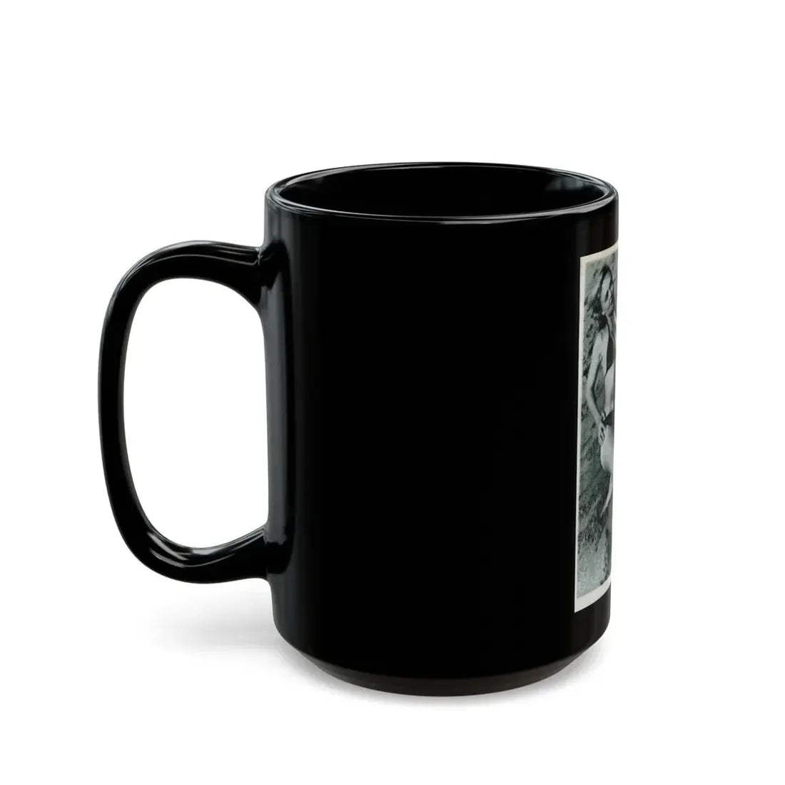 Yvette Vickers #13 (Vintage Female Icon) Black Coffee Mug - Go Mug Yourself