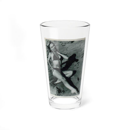 Yvette Vickers #13 (Vintage Female Icon) Pint Glass 16oz-16oz-Go Mug Yourself