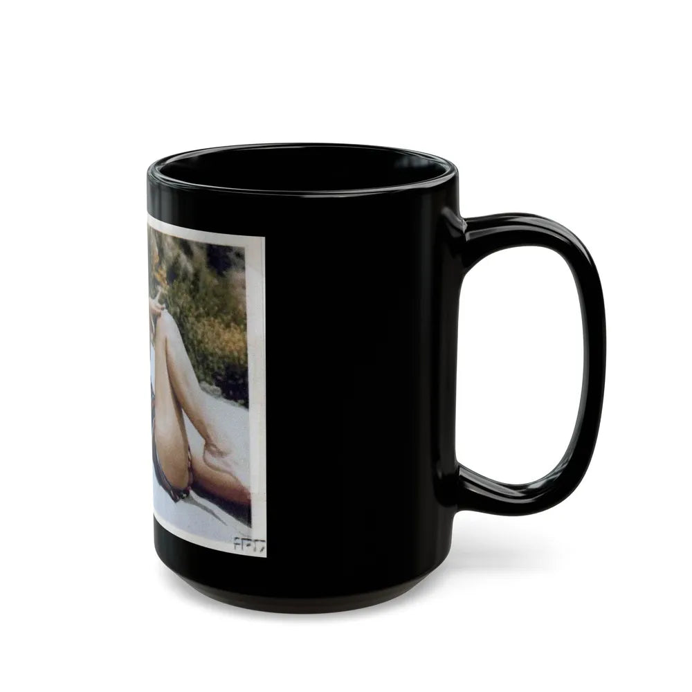 Yvette Vickers #16 (Vintage Female Icon) Black Coffee Mug-Go Mug Yourself