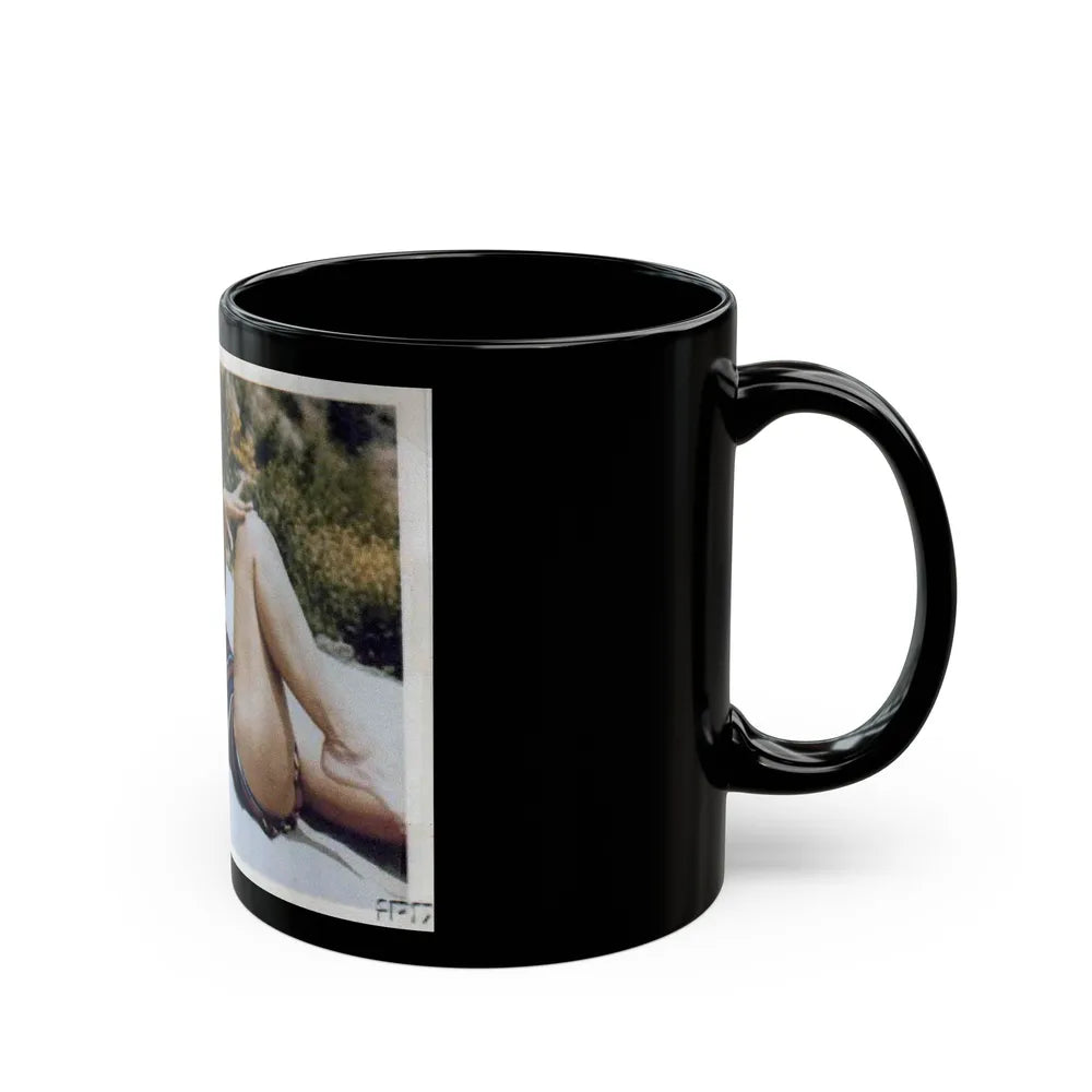 Yvette Vickers #16 (Vintage Female Icon) Black Coffee Mug-Go Mug Yourself