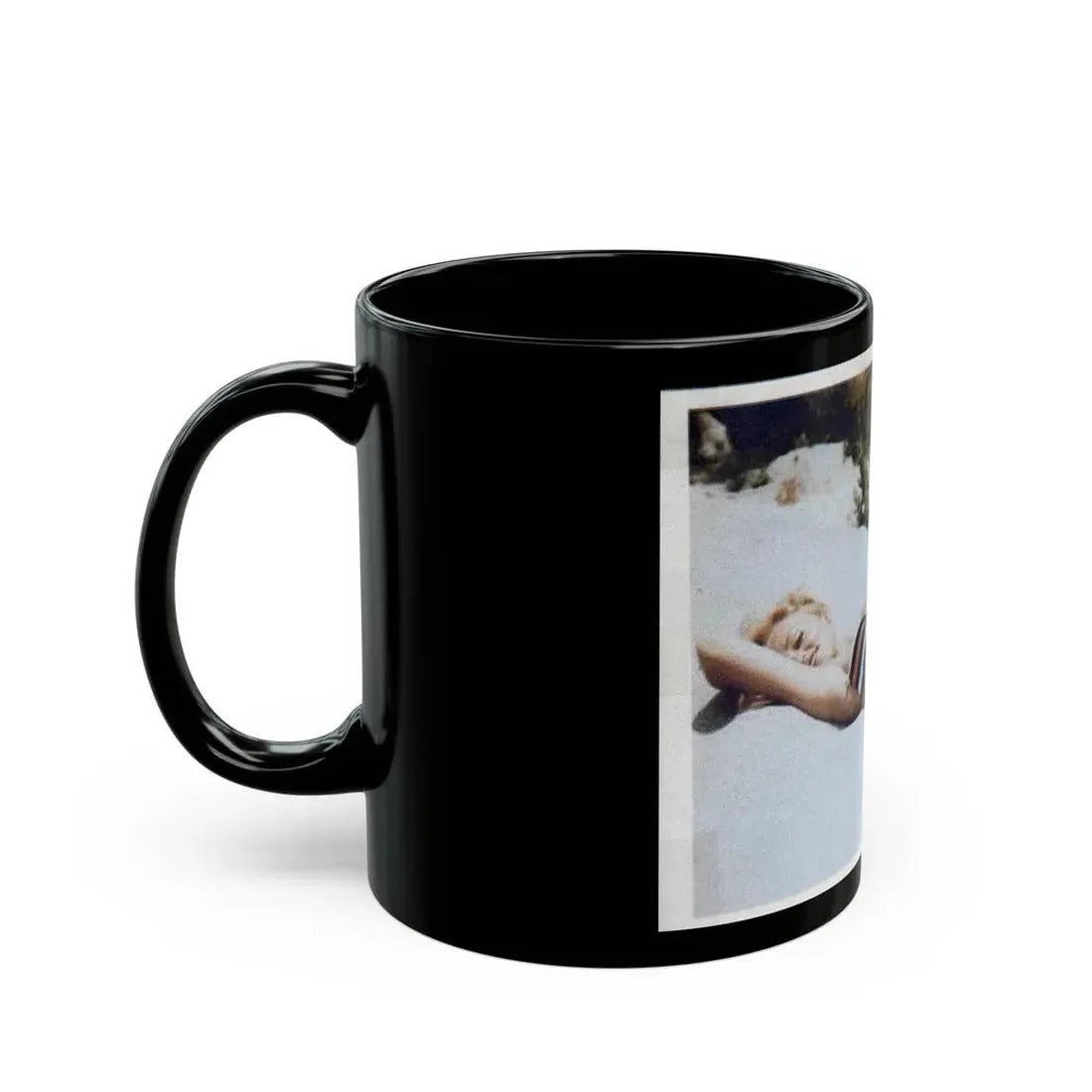 Yvette Vickers #16 (Vintage Female Icon) Black Coffee Mug - Go Mug Yourself