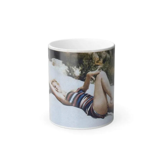 Yvette Vickers #16 (Vintage Female Icon) Color Changing Mug 11oz 11oz - Go Mug Yourself