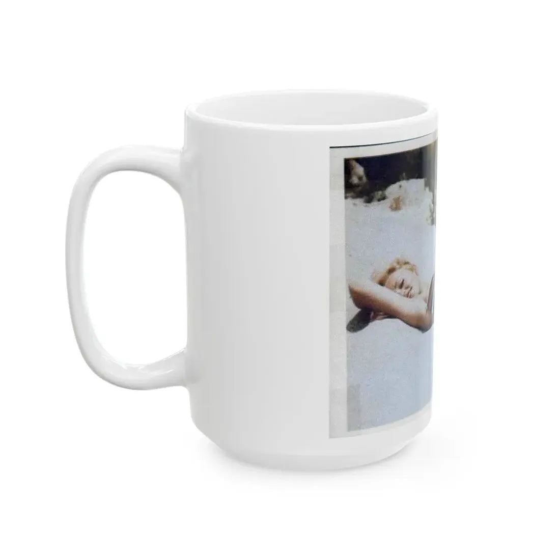 Yvette Vickers #16 (Vintage Female Icon) White Coffee Mug - Go Mug Yourself