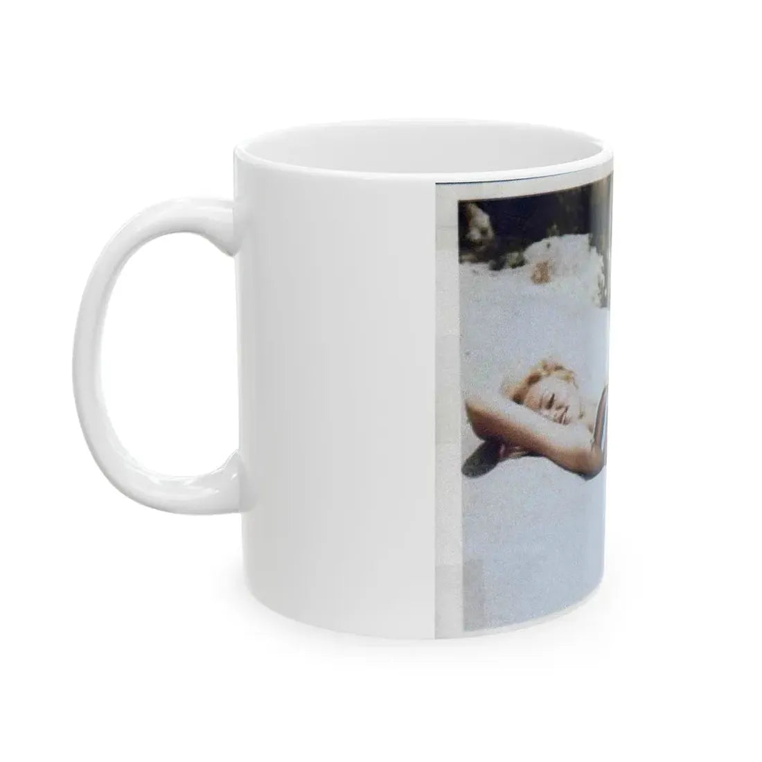 Yvette Vickers #16 (Vintage Female Icon) White Coffee Mug - Go Mug Yourself