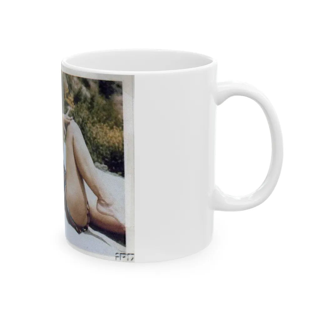 Yvette Vickers #16 (Vintage Female Icon) White Coffee Mug-Go Mug Yourself