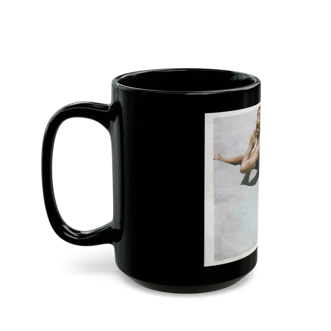 Yvette Vickers #17 (Vintage Female Icon) Black Coffee Mug - Go Mug Yourself