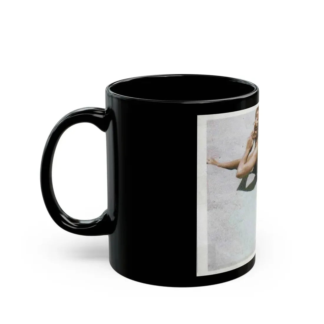 Yvette Vickers #17 (Vintage Female Icon) Black Coffee Mug - Go Mug Yourself