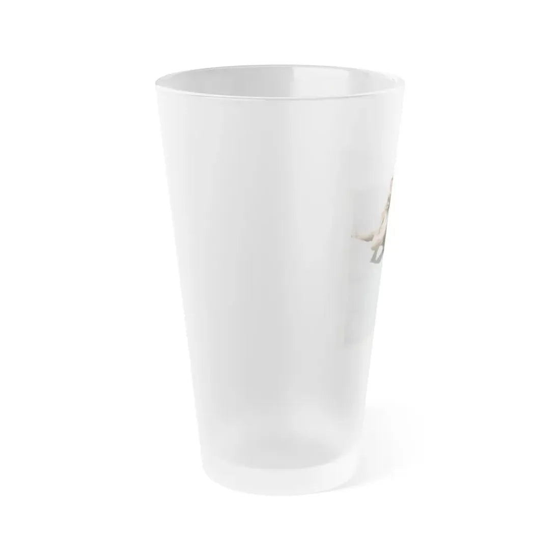 Yvette Vickers #17 (Vintage Female Icon) Frosted Pint Glass 16oz - Go Mug Yourself