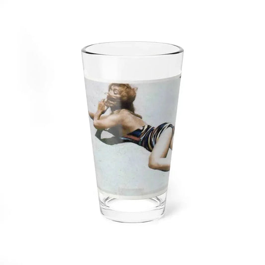 Yvette Vickers #17 (Vintage Female Icon) Pint Glass 16oz 16oz - Go Mug Yourself