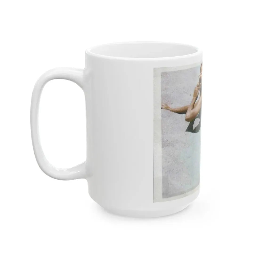 Yvette Vickers #17 (Vintage Female Icon) White Coffee Mug - Go Mug Yourself