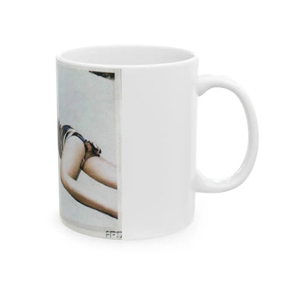 Yvette Vickers #17 (Vintage Female Icon) White Coffee Mug - Go Mug Yourself