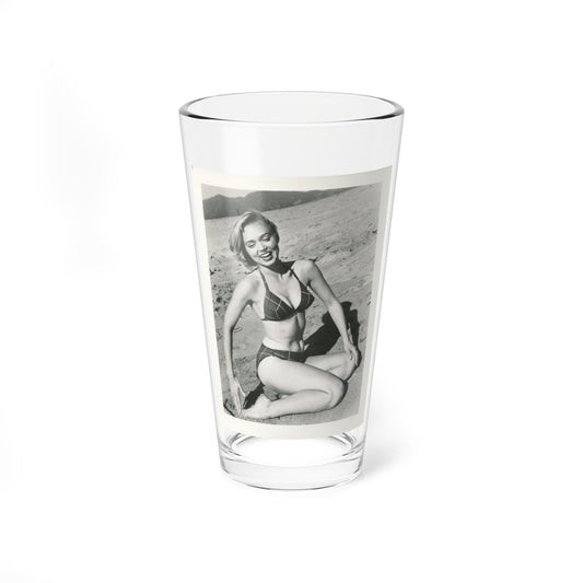 Yvette Vickers #18 (Vintage Female Icon) Pint Glass 16oz-16oz-Go Mug Yourself