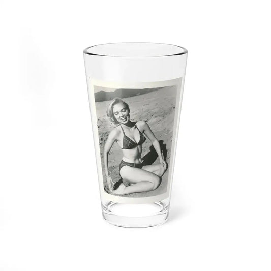 Yvette Vickers #18 (Vintage Female Icon) Pint Glass 16oz 16oz - Go Mug Yourself