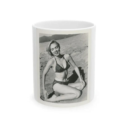 Yvette Vickers #18 (Vintage Female Icon) White Coffee Mug 11oz - Go Mug Yourself