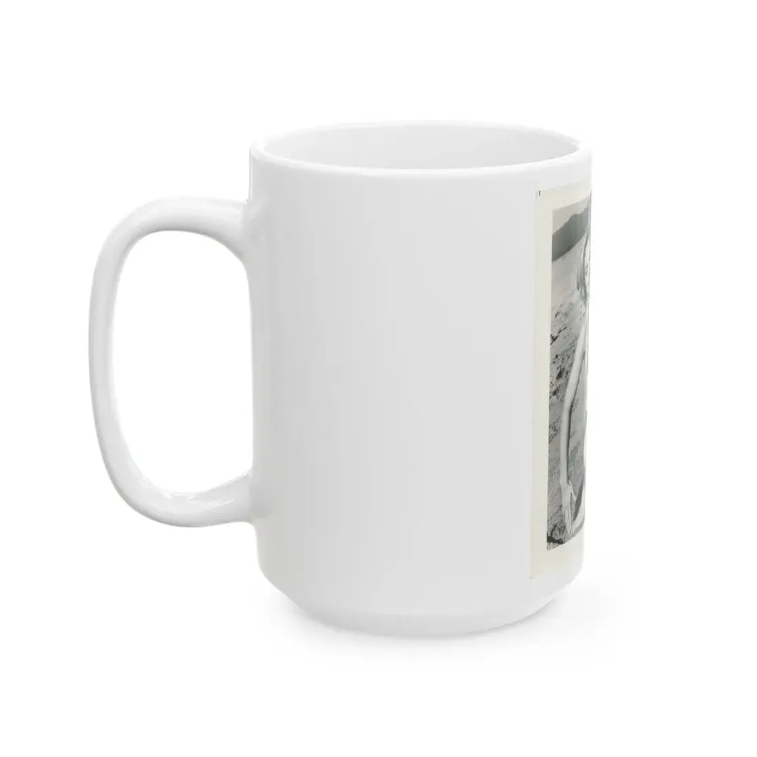 Yvette Vickers #18 (Vintage Female Icon) White Coffee Mug - Go Mug Yourself